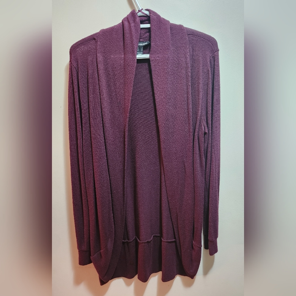 Burgundy Cardigan